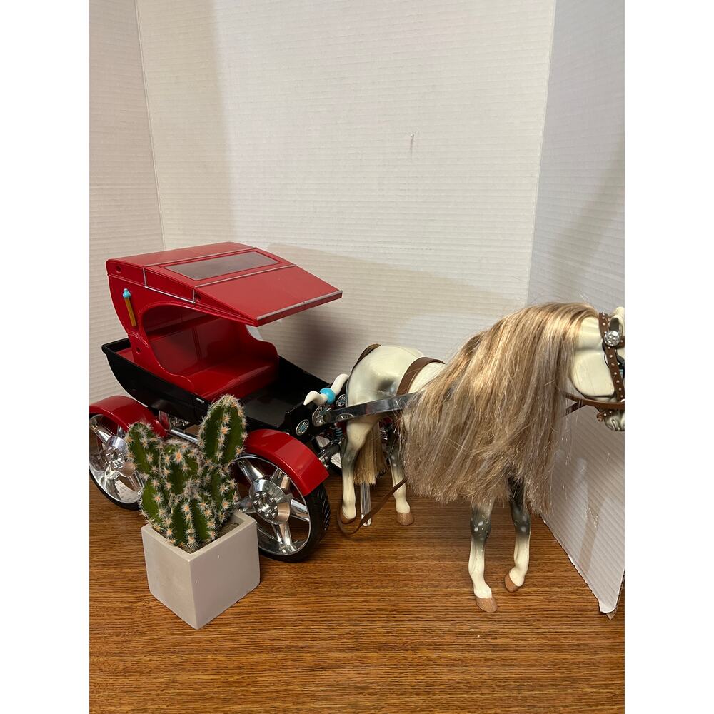 Bratz Lot Horse Wild Wild West Stagecoach Rodeo Cowboy Cowgirl Vehicle No Dolls